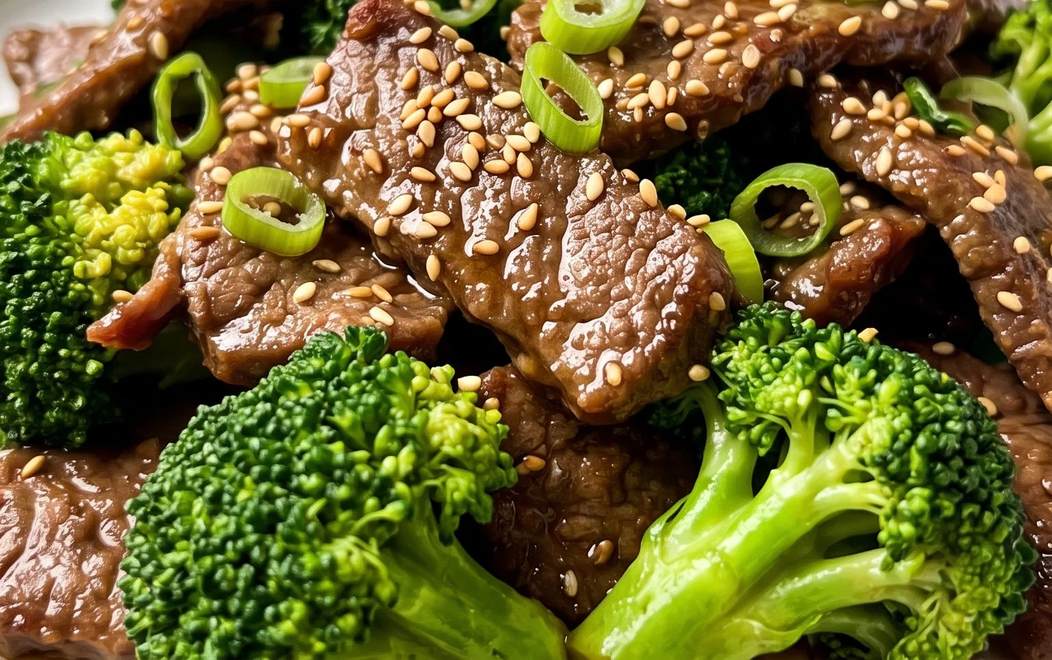 Chinese Beef and Broccoli (牛肉炒西兰花)