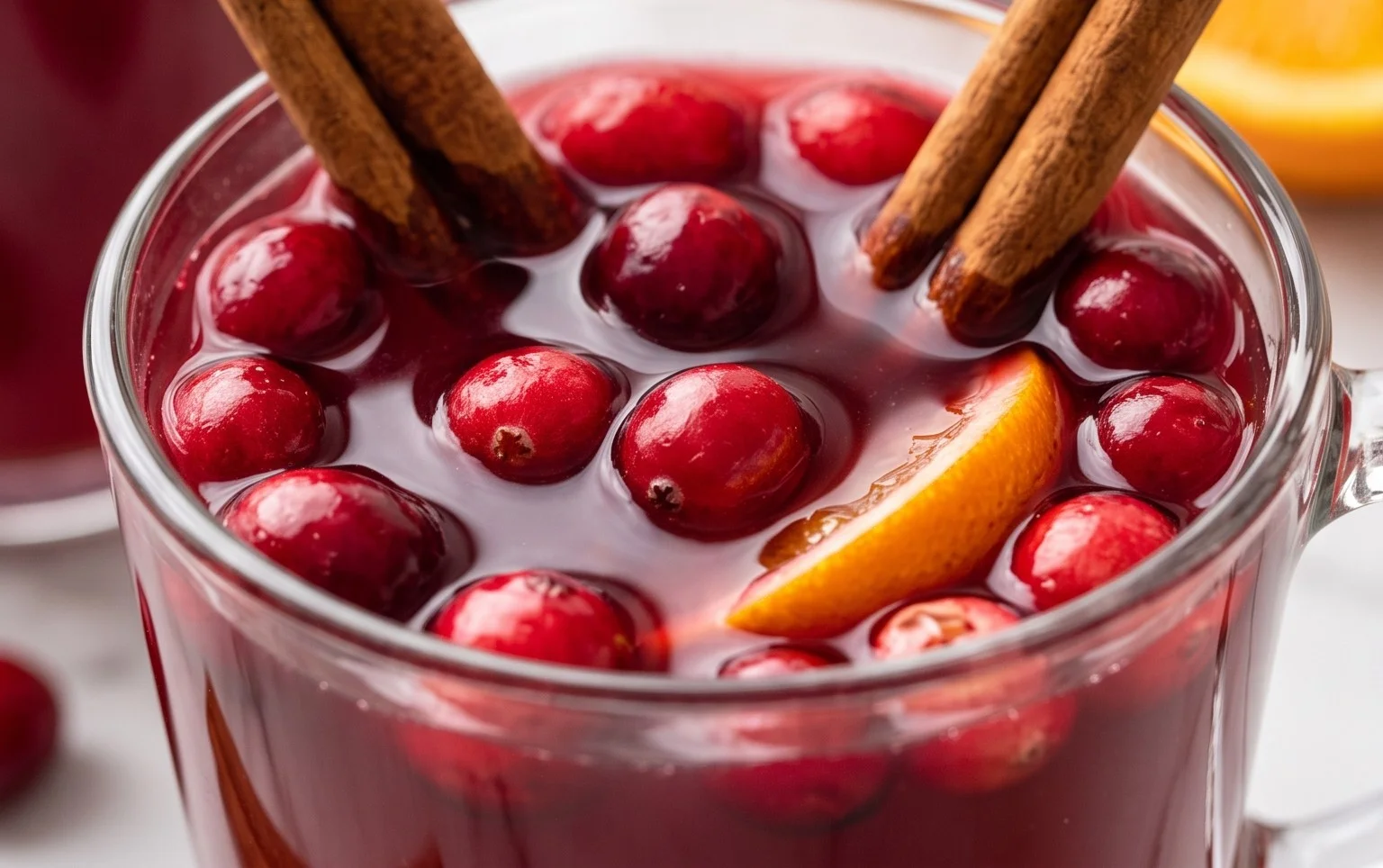 Easy Hot Spiced Cranberry Cider Recipe