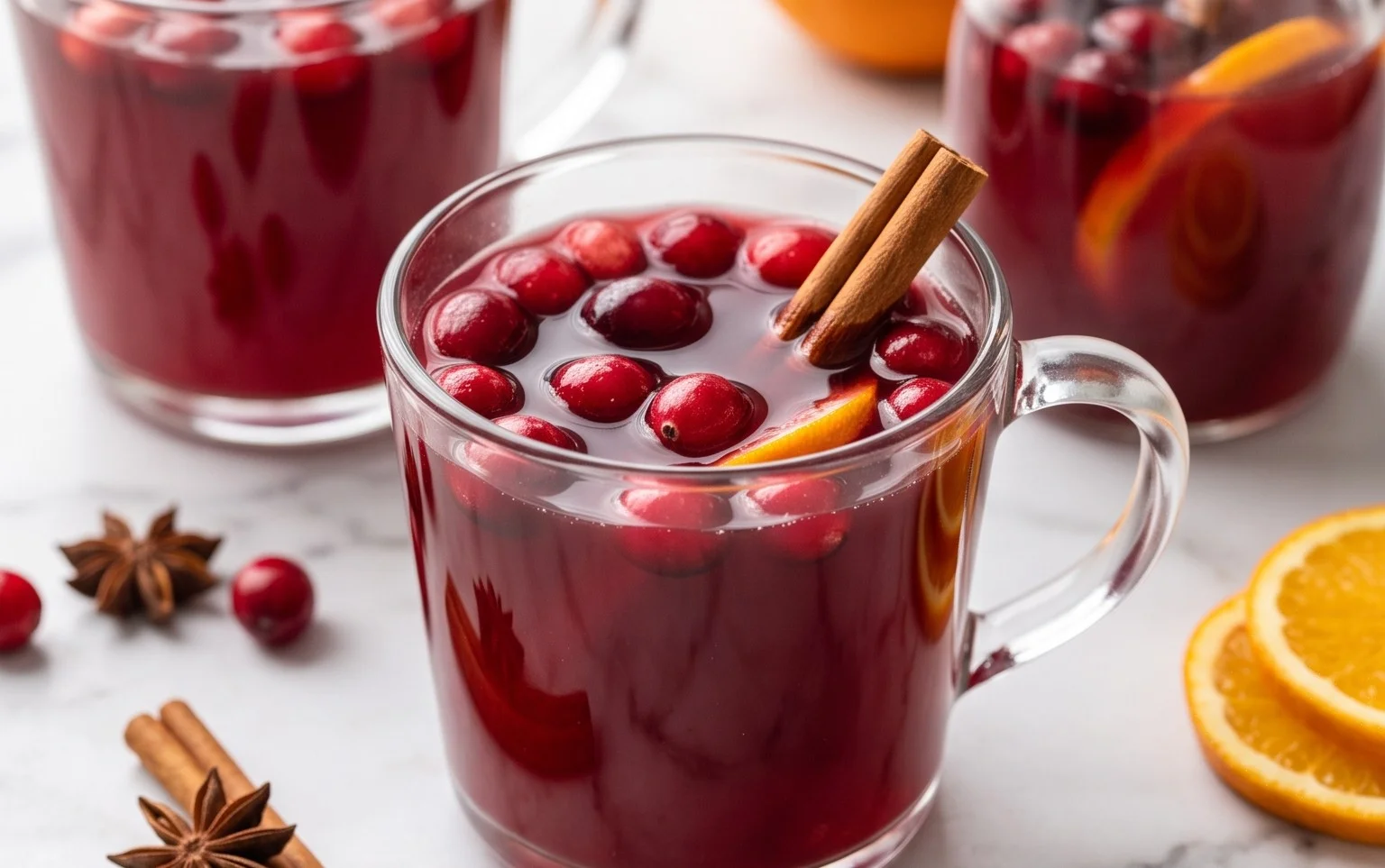 Easy Hot Spiced Cranberry Cider Recipe